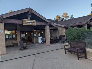 It's part of Yavapai Lodge Hotel at Yavapai Tavern in Grand Canyon Village