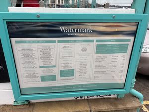   at The Watermark Cafe in Scarborough