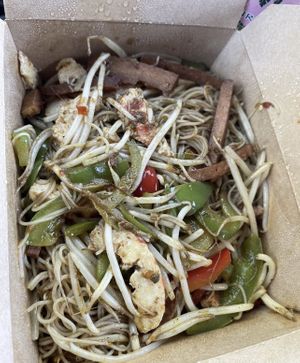 Singapore Fried Noodles   at Veggie Village in Chandler