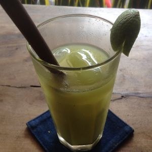 lime juice with mint at Warung Sopa - Jl Sugriwa in Ubud