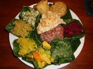 nasi campur at Warung Sopa - Jl Sugriwa in Ubud