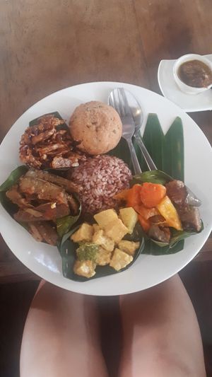 Lunch selection at Warung Sopa - Jl Sugriwa in Ubud