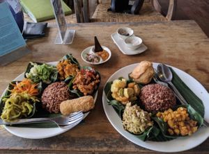 nasi champar at Warung Sopa - Jl Sugriwa in Ubud