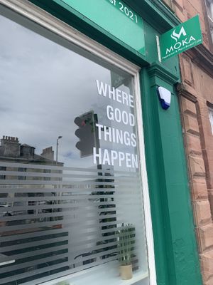   at Moka  in Ardrossan