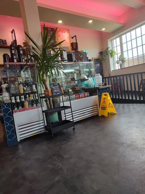 Interior at Tu Mundo Coffee in Prestatyn