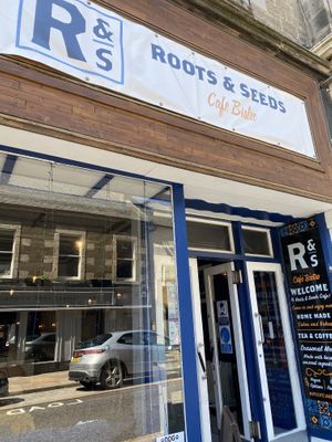 Roots and seeds at Roots & Seeds Cafe Bistro in Kirkcaldy