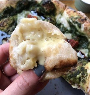 Dough balls   at Purezza in Manchester