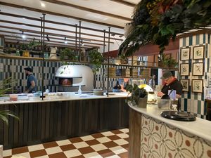 Check out that pizza oven! Purezza is well worth a visit, I hope to see more of them pop up across the UK.  at Purezza in Manchester