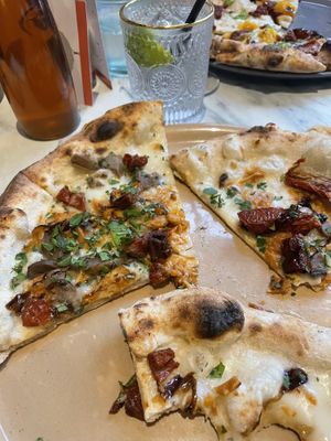 Telling porkies or something? It was ffit at Purezza in Manchester