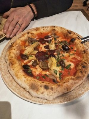 Pizza, can't remember which one! at Purezza in Manchester