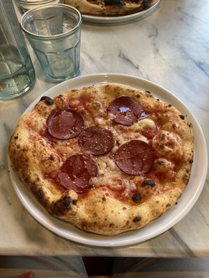 Pepperoni Agave Pizza  at Purezza in Manchester