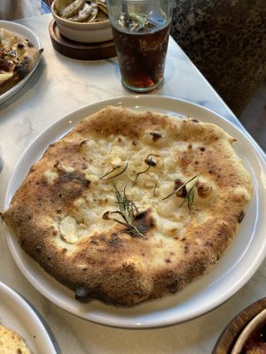 Garlic Bread Pizza  at Purezza in Manchester