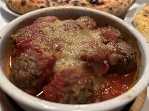 Meatballs   at Purezza in Manchester