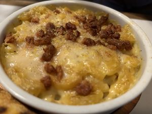 Mac’n’cheese  at Purezza in Manchester