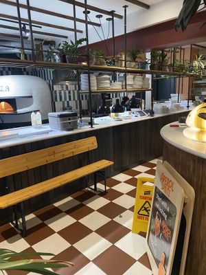 Counter  at Purezza in Manchester