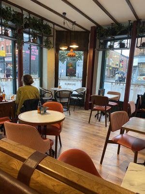 Seating   at Purezza in Manchester