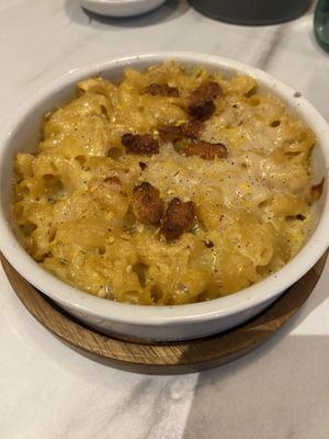 Mac cheese   at Purezza in Manchester