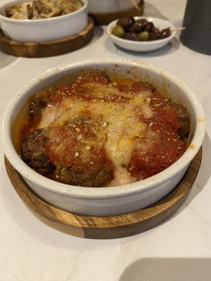 Meatballs  at Purezza in Manchester