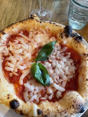 Margherita pizza  at Purezza in Manchester