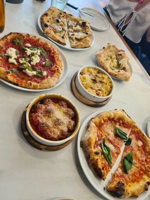 Small plate menu at Purezza in Manchester