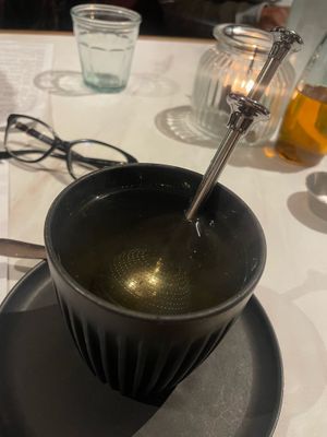 Green tea   at Purezza in Manchester