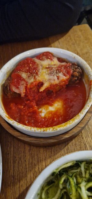 The meatballs! at Purezza in Manchester