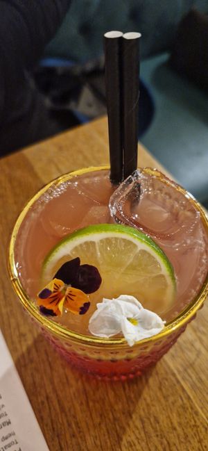 A mocktail at Purezza in Manchester