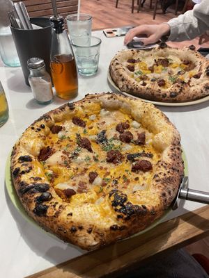 butternut pizza special  at Purezza in Manchester