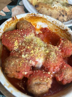 Meat balls   at Purezza in Manchester