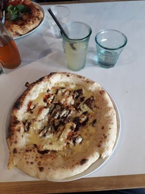 Bbq bourbon at Purezza in Manchester