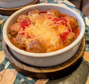 Meatballs at Purezza in Manchester