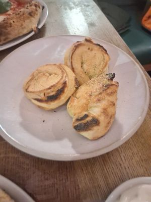 Dough balls at Purezza in Manchester