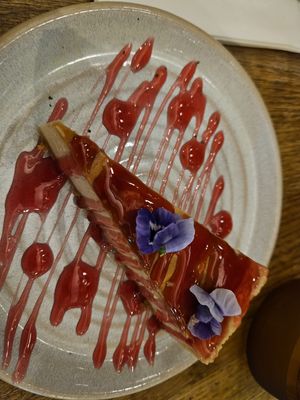 cheesecake at Purezza in Manchester