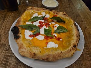 Fuoco d’Amore Pizza at Purezza in Manchester