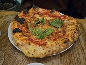 Parmigiana Party Pizza
 at Purezza in Manchester