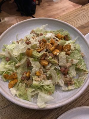 Caesar salad  at Purezza in Manchester
