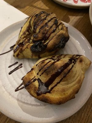 Nutella and Superstraccia cheese dough balls   at Purezza in Manchester