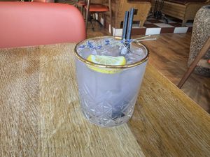 Lavender spritz - soooo refreshing and tasty  at Purezza in Manchester