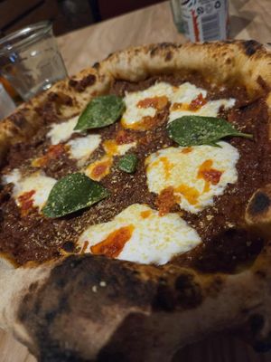 lasagna pizza at Purezza in Manchester