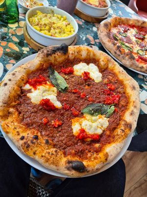 Lasagne at Purezza in Manchester