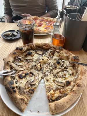 Black truffle & mushroom   at Purezza in Manchester