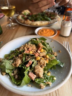 Caesar salad  at Purezza in Manchester