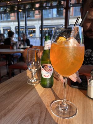 AF drinks   at Purezza in Manchester