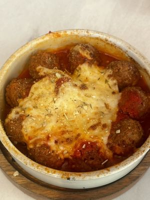 Meatballs  at Purezza in Manchester