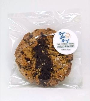 Chocolate Chunk Cookie (For wholesale with biodegradable packaging) (V, GF, Grain-Free) at Bright Star Bakery in Talent