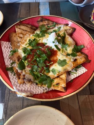 Vegetarian Nachos  at Bandito Burrito in Windermere