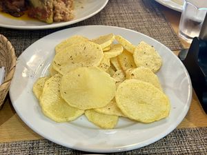 Potato fries   at Eni Traditional Food in Berat