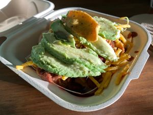 Kid-sized Freeto pie at The Vegan Yacht in Austin