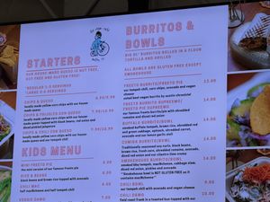 Menu  at The Vegan Yacht in Austin