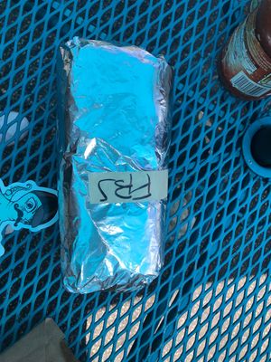 Burritos are massive  at The Vegan Yacht in Austin